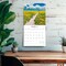 Pathways | 2026 12 x 24 Inch (Hanging) Monthly Square Wall Calendar | Plastic-Free